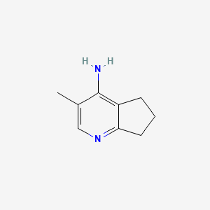 3-Methyl-6,7-dihydro-5H-cyclopenta[b]pyridin-4-amine