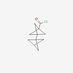 [1,1'-Bi(bicyclo[1.1.1]pentane)]-3-carbonyl chloride