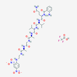 Abz-Gln-Val-Val-Ala-Gly-Ala-EDDnp Trifluoroacetate