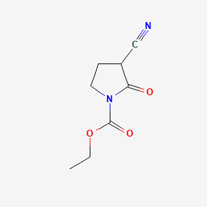 Ethyl 3-cyano-2-oxopyrrolidine-1-carboxylate