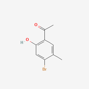 1-(4-Bromo-2-hydroxy-5-methylphenyl)ethanone
