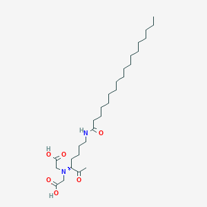 molecular formula C28H52N2O7 B583133 Stearoyl-NTA CAS No. 581064-76-8