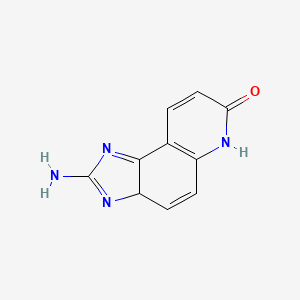 2-Amino-1,6-dihydro-7H-imidazo[4,5-f]quinolin-7-one