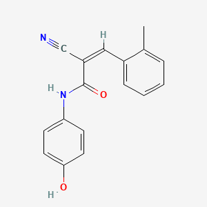 molecular formula C17H14N2O2 B5831390 CHEMBRDG-BB 5732766 CAS No. 357315-51-6