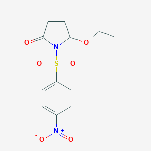 5-Ethoxy-1-((4-nitrophenyl)sulfonyl)-2-pyrrolidinone