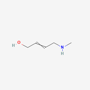 molecular formula C5H11NO B583170 4-(Methylamino)but-2-en-1-ol CAS No. 154813-69-1