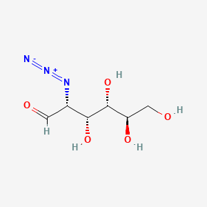 (2R,3R,4S,5R)-2-azido-3,4,5,6-tetrahydroxyhexanal