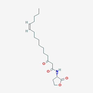 molecular formula C20H33NO4 B583182 N-3-oxo-hexadec-11(Z)-enoyl-L-Homoserine lactone CAS No. 1269663-80-0