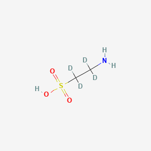 molecular formula C2H7NO3S B583183 N-Arachidonoyl Taurine-d4 CAS No. 342611-14-7