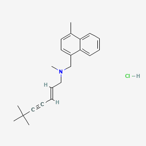molecular formula C22H28ClN B583185 4-Methylterbinafine hydrochloride CAS No. 877265-33-3