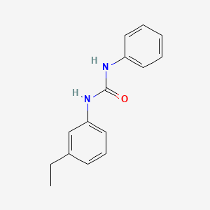 molecular formula C15H16N2O B5831957 1-(3-Ethylphenyl)-3-phenylurea 