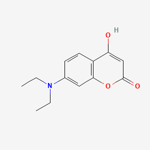 molecular formula C13H15NO3 B583204 7-Diethylamino-4-hydroxy-chromen-2-one CAS No. 64369-55-7