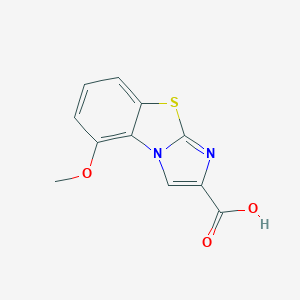 5-Methoxyimidazo[2,1-b]benzothiazole-2-carboxylic acid