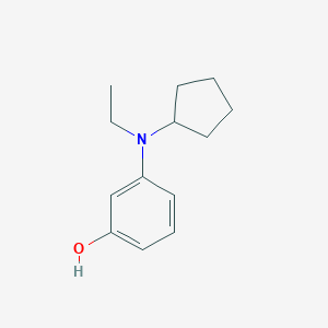 3-[Cyclopentyl(ethyl)amino]phenol