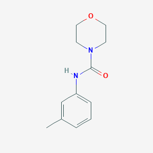 molecular formula C12H16N2O2 B5832538 4-(N-(M-Tolyl)carbamoyl)morpholine CAS No. 13606-73-0