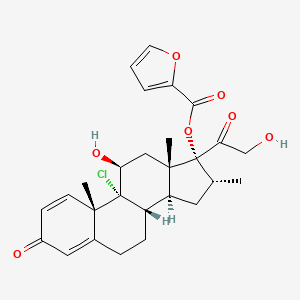 molecular formula C27H31ClO7 B583257 Unii-Y6U3uye3FP CAS No. 148596-90-1