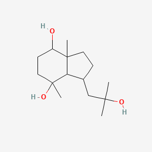 molecular formula C15H28O3 B583260 Bullatantriol CAS No. 99933-32-1