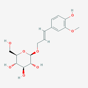 molecular formula C16H22O8 B058333 (E)-Isoconiferin CAS No. 113349-27-2
