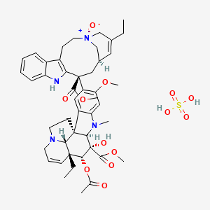 molecular formula C46H58N4O13S B583335 Anhydrovinblastine N'b-oxide Sulfate Salt CAS No. 1796934-70-7