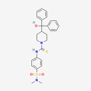 molecular formula C27H31N3O3S2 B583356 CYM 9484 CAS No. 1383478-94-1