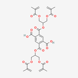 1,2,4,5-Benzenetetracarboxylic acid, 1,4-bis[2-[(2-methyl-1-oxo-2-propen-1-yl)oxy]-1-[[(2-methyl-1-oxo-2-propen-1-yl)oxy]methyl]ethyl] ester