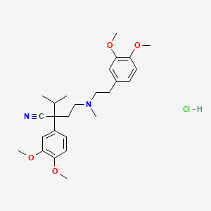molecular formula C26H37ClN2O4 B583376 D-517 hydrochloride CAS No. 1794-55-4