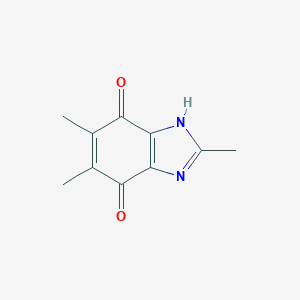 1H-Benzimidazole-4,7-dione, 2,5,6-trimethyl-