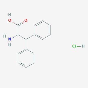 2-Amino-3,3-diphenylpropanoic acid hydrochloride