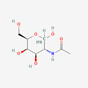 molecular formula C8H15NO6 B583411 N-acetyl-D-[1-13C]galactosamine CAS No. 478518-53-5