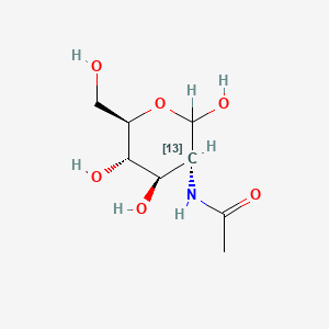 molecular formula C8H15NO6 B583412 N-acetyl-D-[2-13C]glucosamine CAS No. 478529-39-4