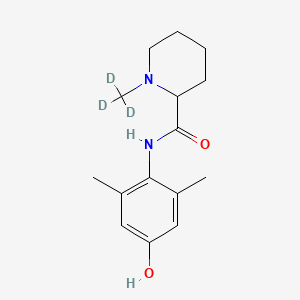molecular formula C15H22N2O2 B583426 4-Hydroxy Mepivacaine-d3 CAS No. 1323251-06-4