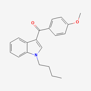 molecular formula C20H21NO2 B583436 RCS-4-C4 homolog CAS No. 1345966-77-9