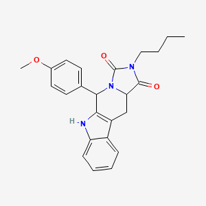 molecular formula C24H25N3O3 B5834363 Phosphodiesterase V Inhibitor II 