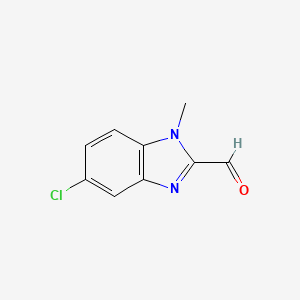 5-chloro-1-methyl-1H-benzimidazole-2-carbaldehyde