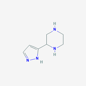 2-(1H-Pyrazol-3-yl)piperazine