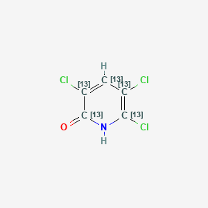 3,5,6-Trichloro-2-pyridinol-13C5