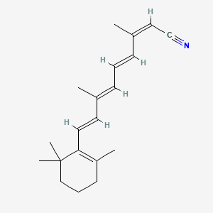 molecular formula C20H27N B583475 13-cis-Retinonitrile CAS No. 20638-89-5