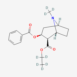 molecular formula C18H23NO4 B583496 Cocaethylene-D8 CAS No. 152521-09-0