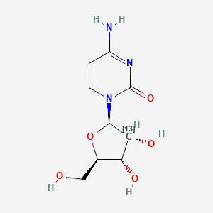 molecular formula C9H13N3O5 B583530 Cytidine-13C-1 