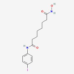 molecular formula C14H19IN2O3 B583538 4-Iodo-SAHA CAS No. 1219807-87-0