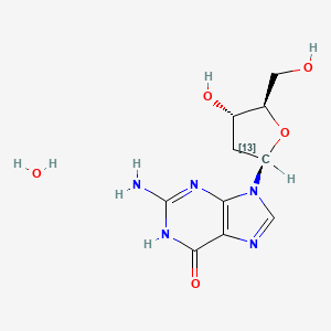 2'-Deoxyguanosine-13C monohydrate