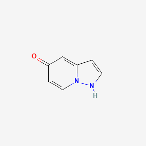 molecular formula C7H6N2O B583570 Pyrazolo[1,5-a]pyridin-5-ol CAS No. 156969-42-5