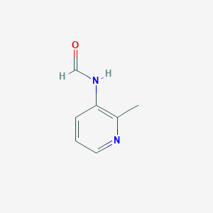 molecular formula C7H8N2O B058359 N-(2-Methylpyridin-3-yl)formamide CAS No. 116286-64-7