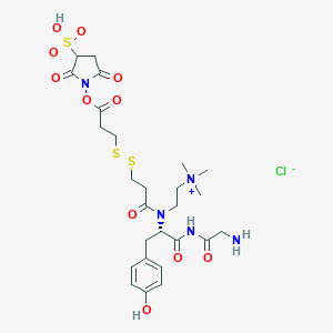molecular formula C26H38ClN5O11S3 B058360 Dpsgtc CAS No. 119463-04-6