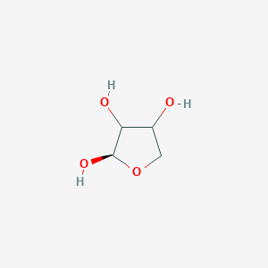 molecular formula C4H8O4 B583606 (2R)-oxolane-2,3,4-triol CAS No. 90913-08-9