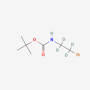 N-t-Boc-2-bromoethylamine-d4