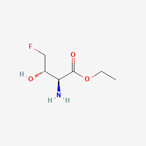 (2S,3S)-Ethyl 2-amino-4-fluoro-3-hydroxybutanoate