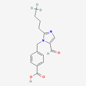 4-[(2-Butyl-5-formyl-1H-imidazol-1-yl)methyl]benzoic Acid-d3