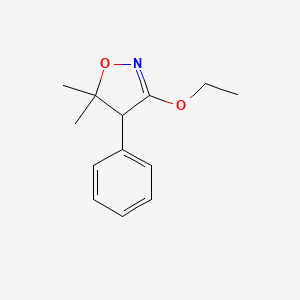3-Ethoxy-5,5-dimethyl-4-phenyl-4,5-dihydroisoxazole