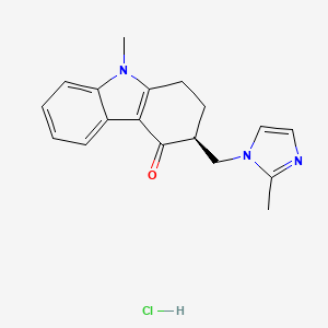 molecular formula C18H20ClN3O B583645 Ondansentron hydrochloride, S- CAS No. 146475-23-2